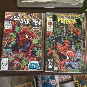 Spiderman comic books